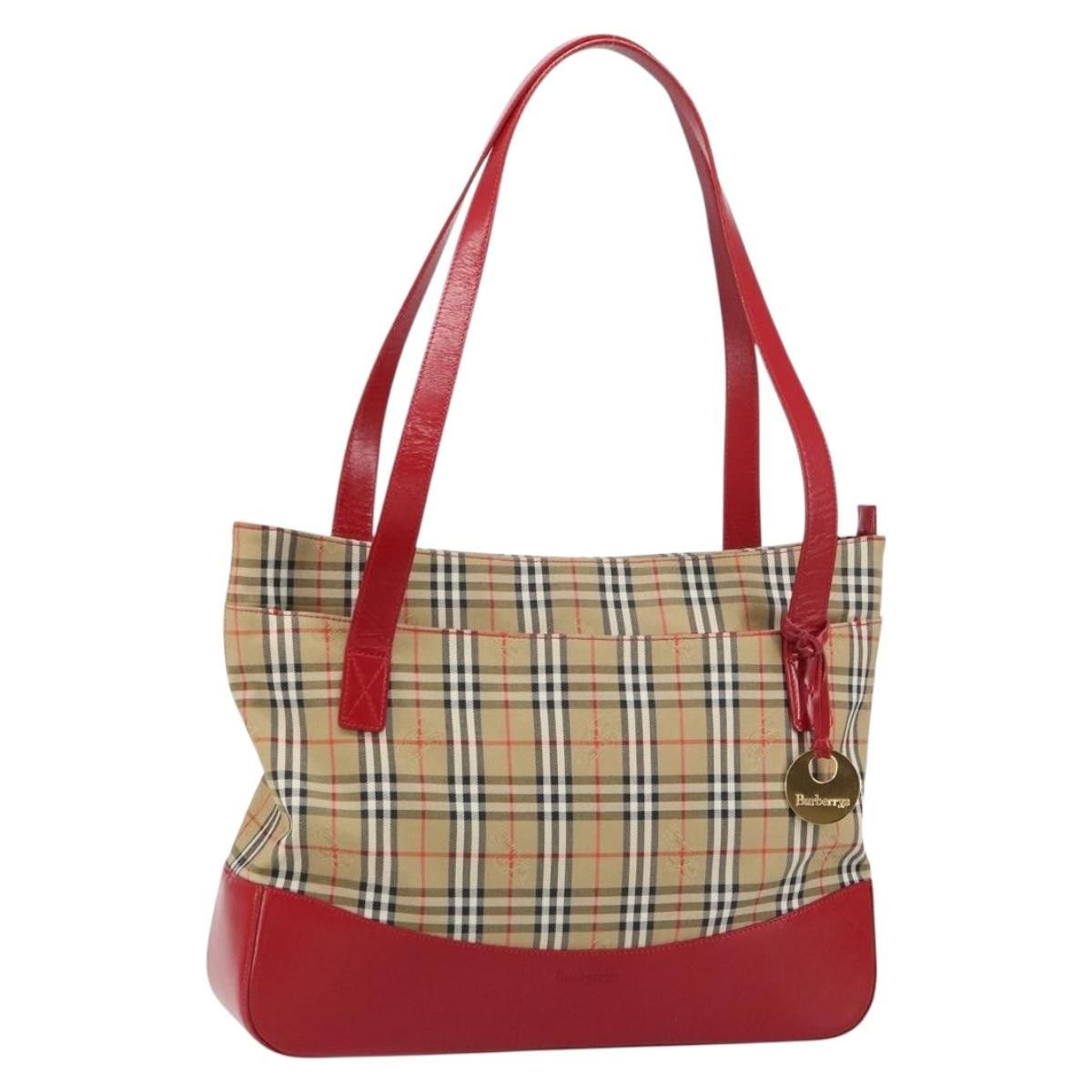 Burberry Burberry Nova Check Handbag Nova Check Canvas Size ONE SIZE - 13 Thumbnail