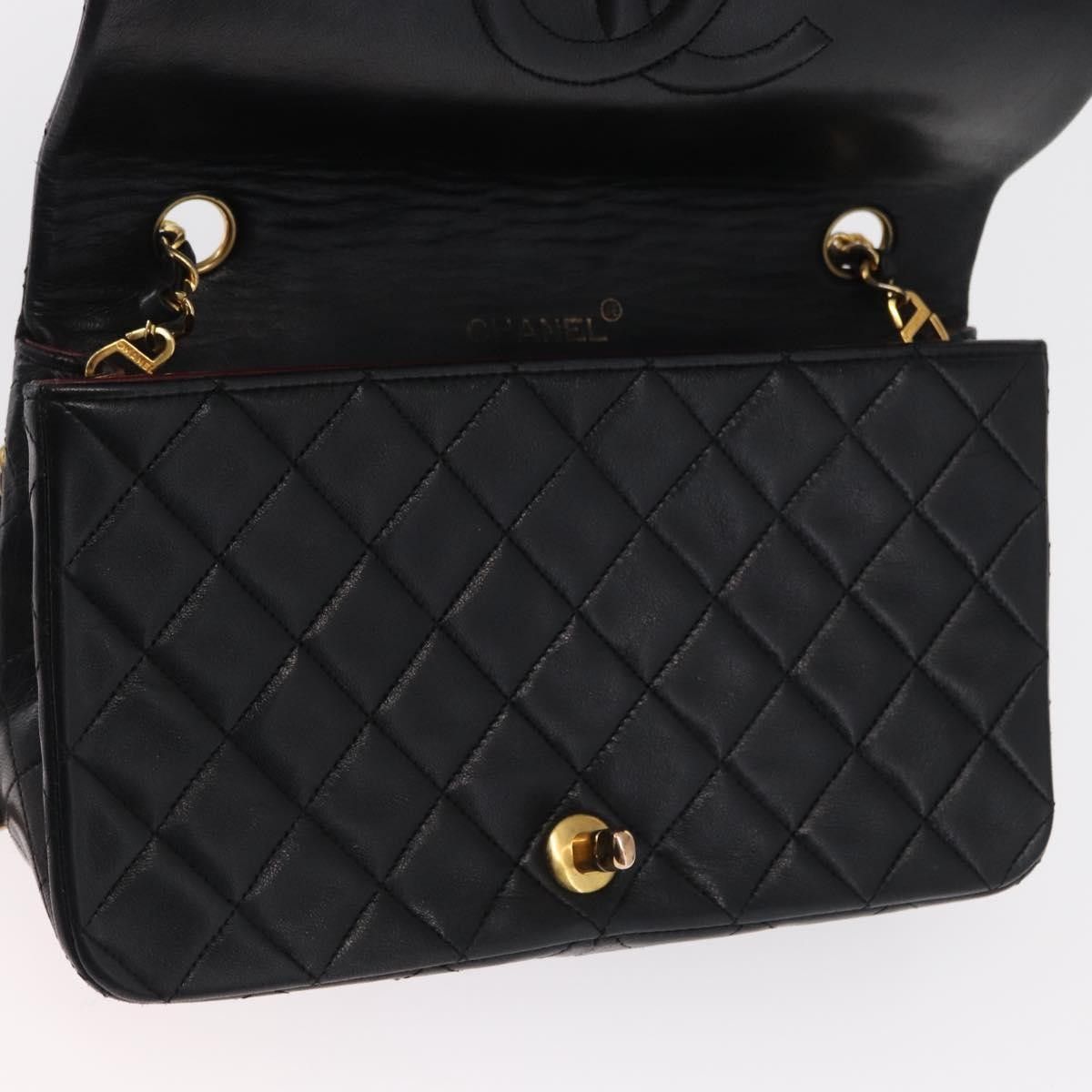 Chanel Chanel Vintage Full Flap Bag Quilted Lambskin Size ONE SIZE - 20 Thumbnail