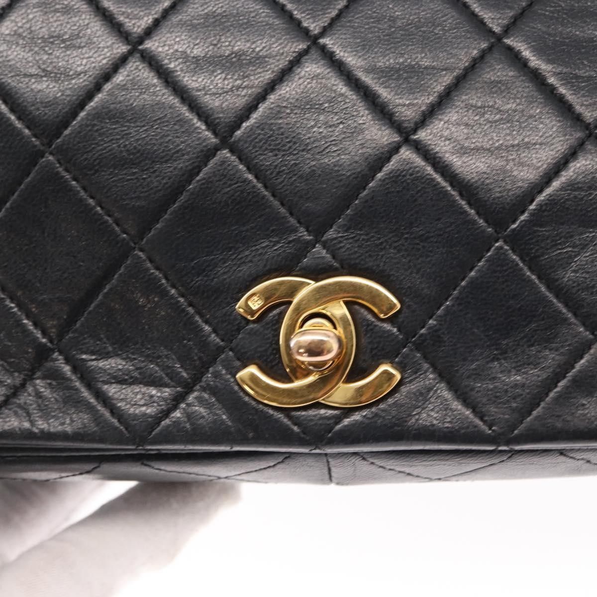 Chanel Chanel Vintage Full Flap Bag Quilted Lambskin Size ONE SIZE - 13 Thumbnail