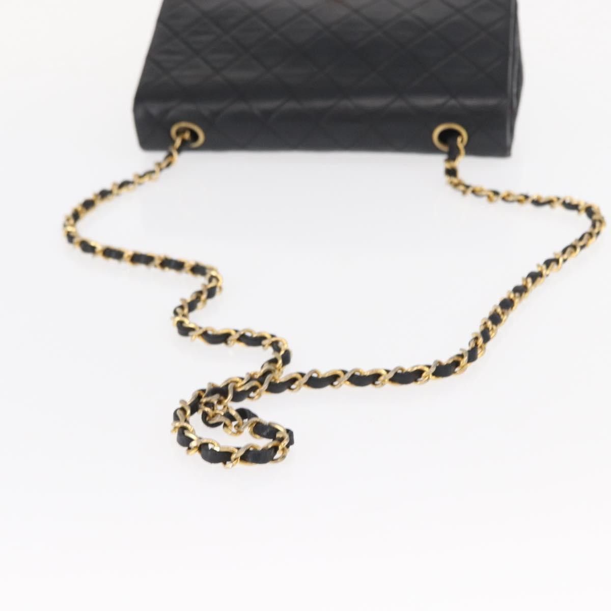 Chanel Chanel Vintage Full Flap Bag Quilted Lambskin Size ONE SIZE - 8 Thumbnail