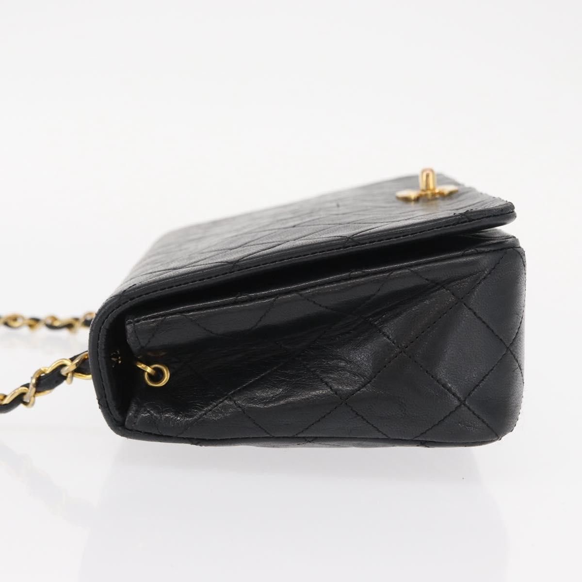 Chanel Chanel Vintage Full Flap Bag Quilted Lambskin Size ONE SIZE - 4 Thumbnail