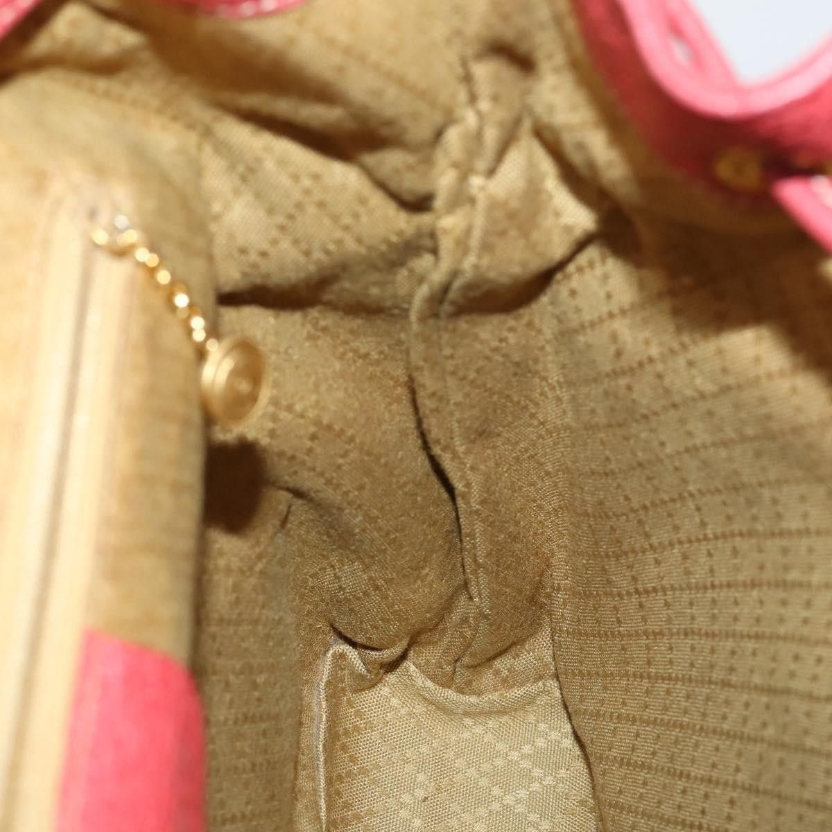 Gucci Gucci Vintage Bamboo Backpack Suede Size ONE SIZE - 21 Thumbnail