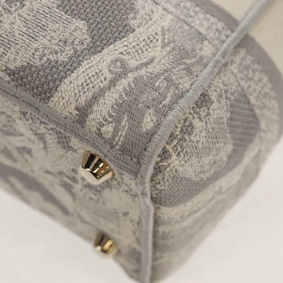 Dior Christian Dior Toile de Jouy Lady D-Lite Bag Embroidered Canvas Size ONE SIZE - 9 Thumbnail