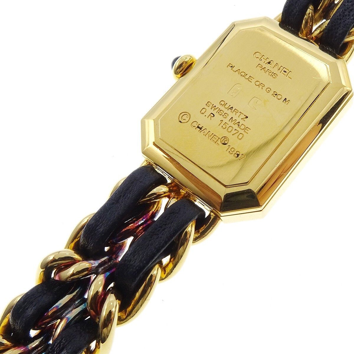 Chanel Chanel Premiere Rock Quartz Watch Plated Metal and Leather Size ONE SIZE - 2 Thumbnail