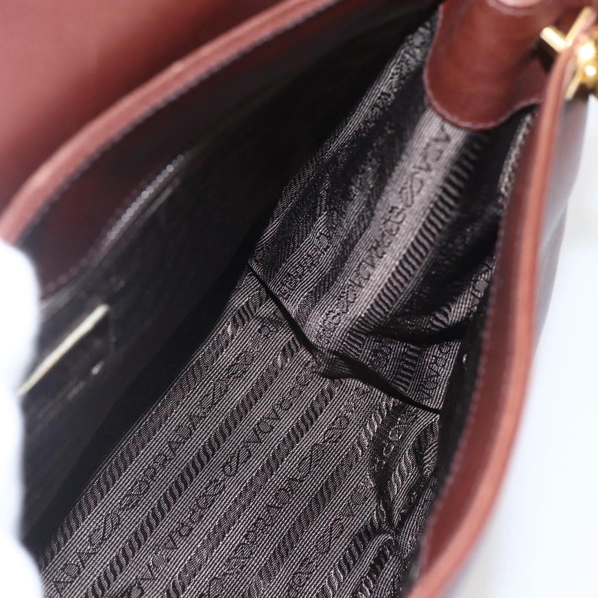 Prada Prada Vintage Shoulder Bag Leather Size ONE SIZE - 21 Thumbnail