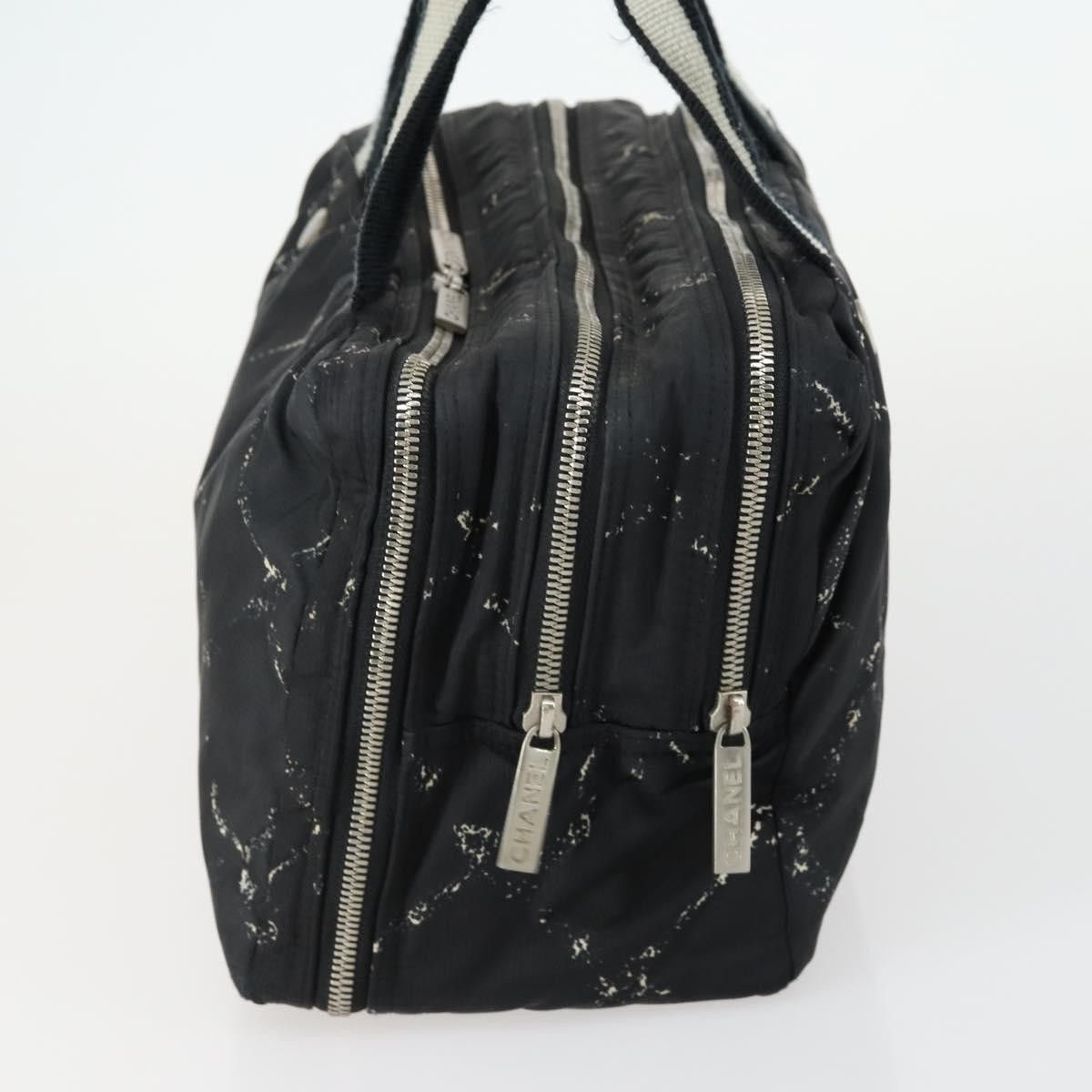 Chanel Chanel Travel Line Boston Bag Printed Nylon Size ONE SIZE - 3 Thumbnail