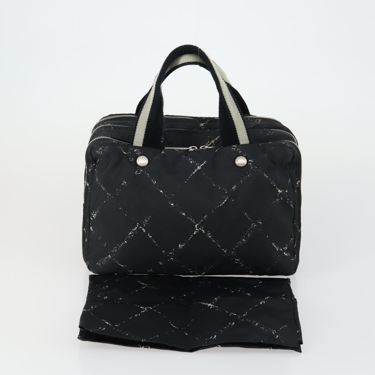 Chanel Chanel Travel Line Boston Bag Printed Nylon Size ONE SIZE - 24 Thumbnail