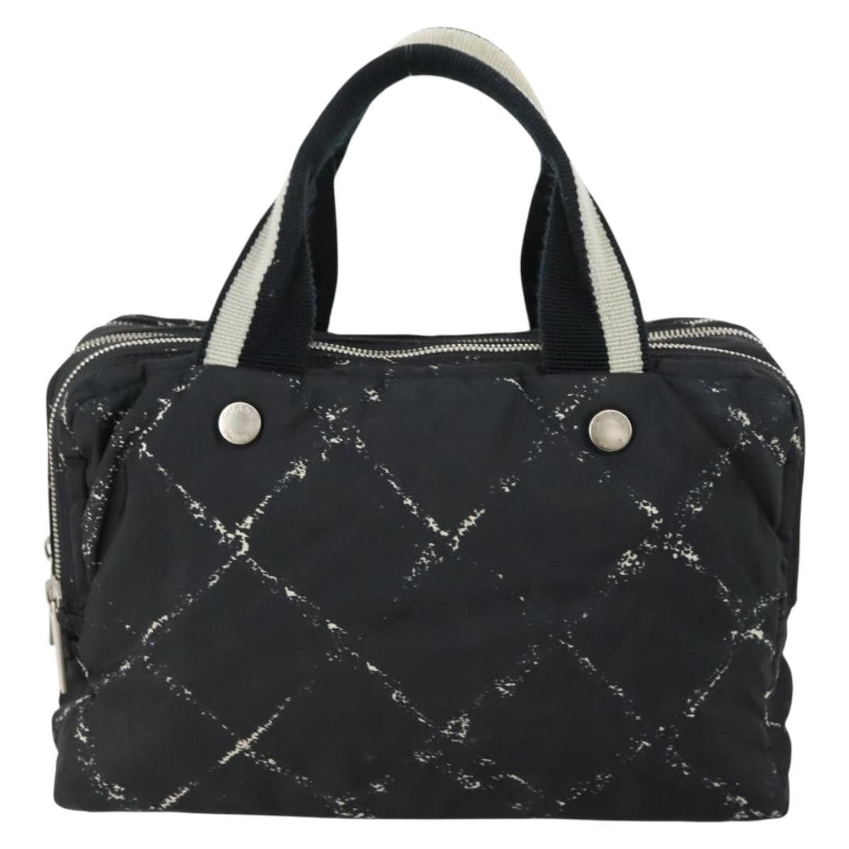 Chanel Chanel Travel Line Boston Bag Printed Nylon Size ONE SIZE - 2 Thumbnail