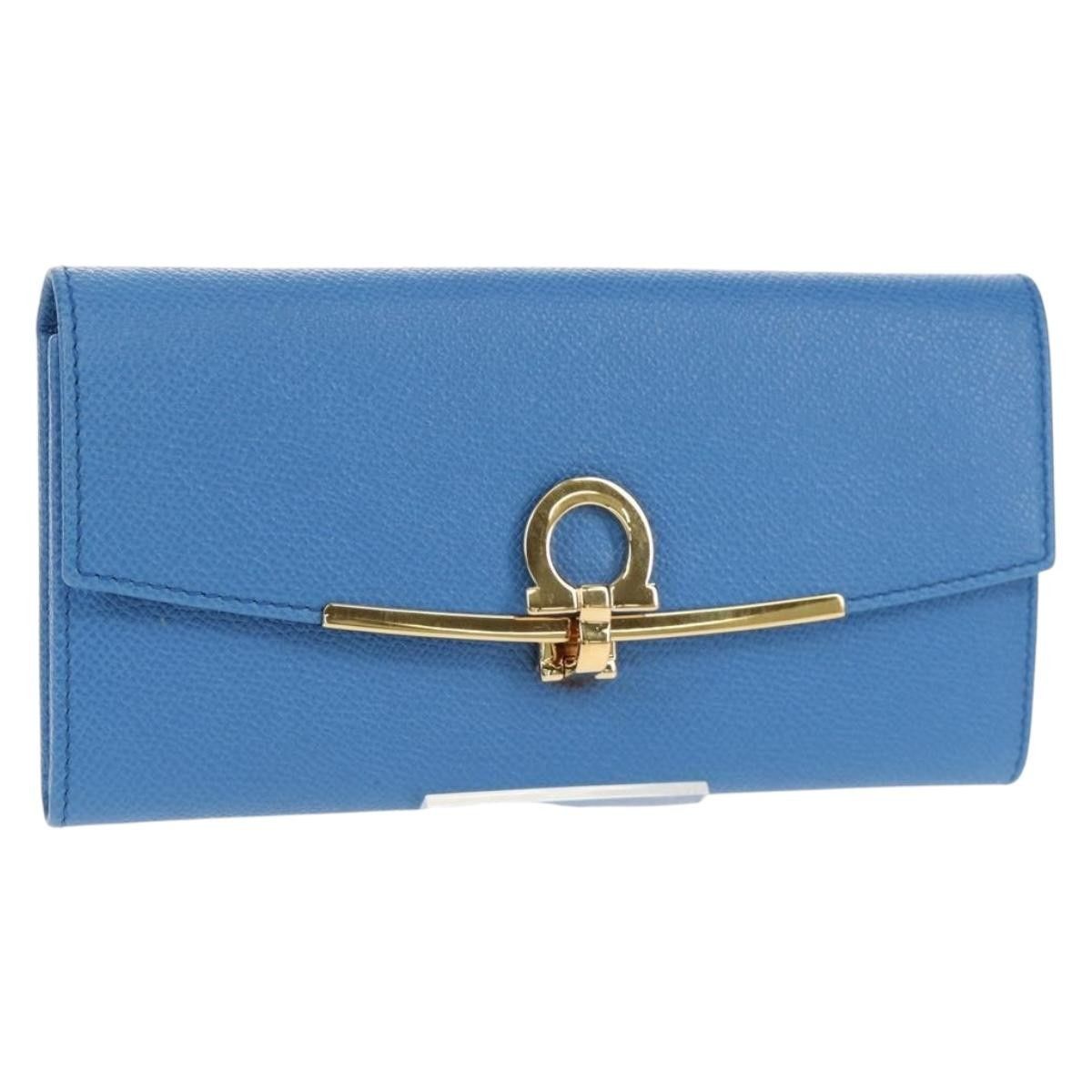 Salvatore Ferragamo Salvatore Ferragamo Gancini Flap Continental Leather Size ONE SIZE - 14 Thumbnail