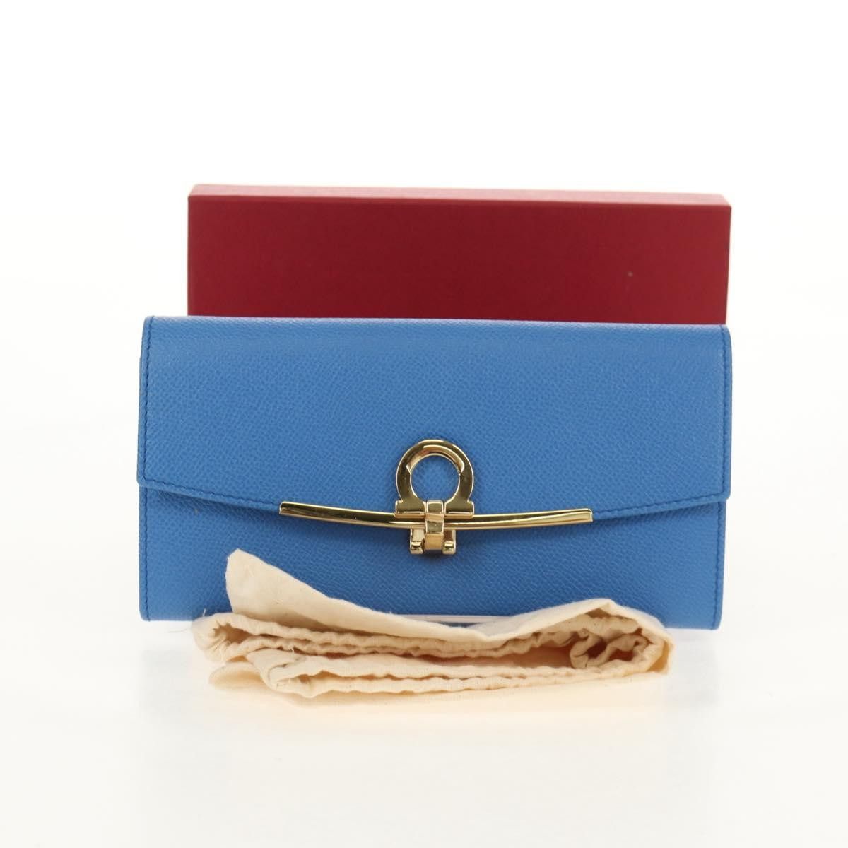Salvatore Ferragamo Salvatore Ferragamo Gancini Flap Continental Leather Size ONE SIZE - 13 Thumbnail