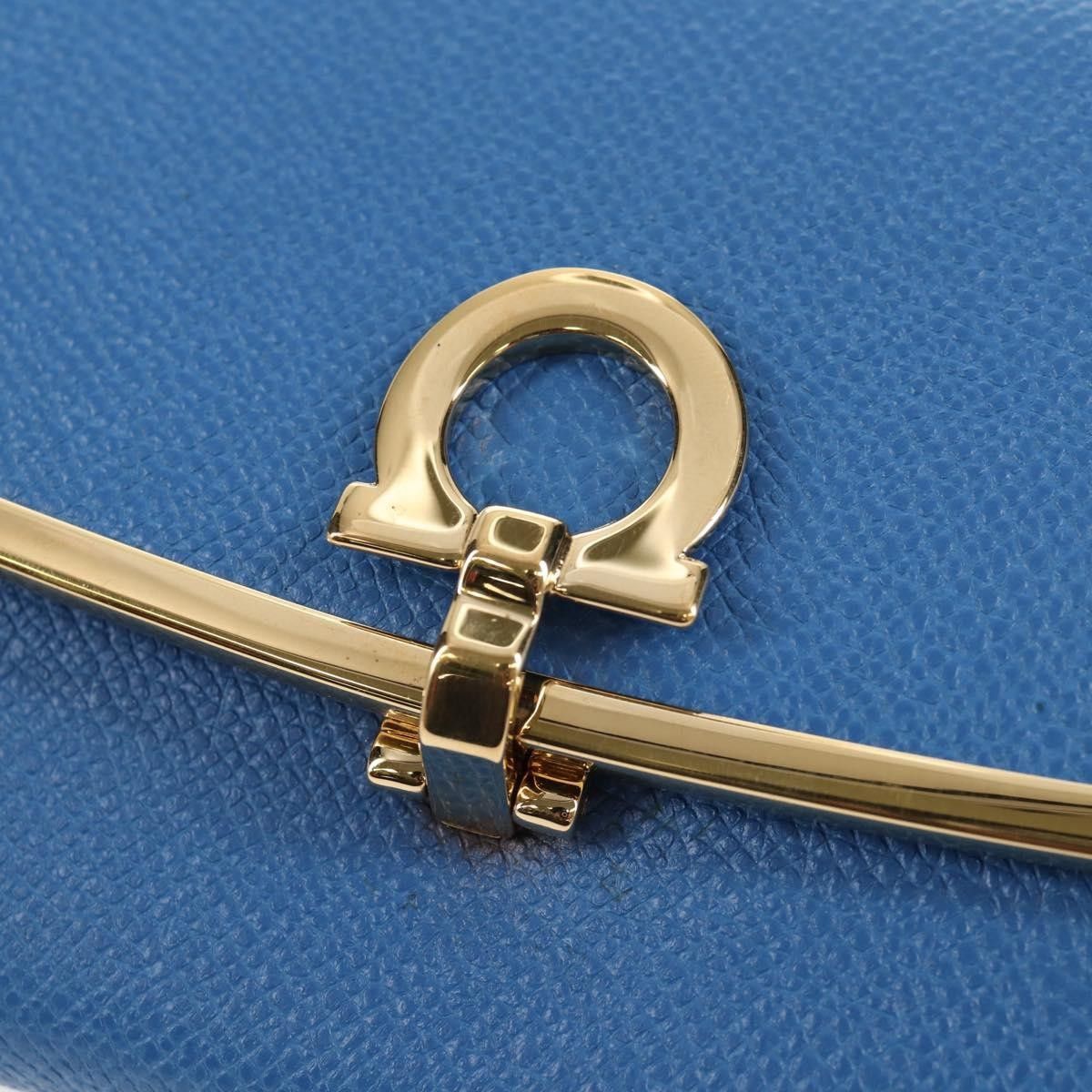 Salvatore Ferragamo Salvatore Ferragamo Gancini Flap Continental Leather Size ONE SIZE - 12 Thumbnail