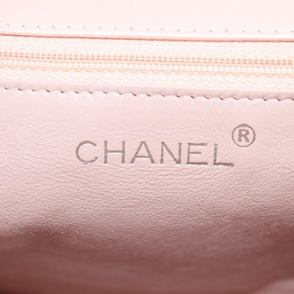Chanel Chanel Vintage Top Handle Flap Bag Quilted Lambskin Size ONE SIZE - 6 Thumbnail