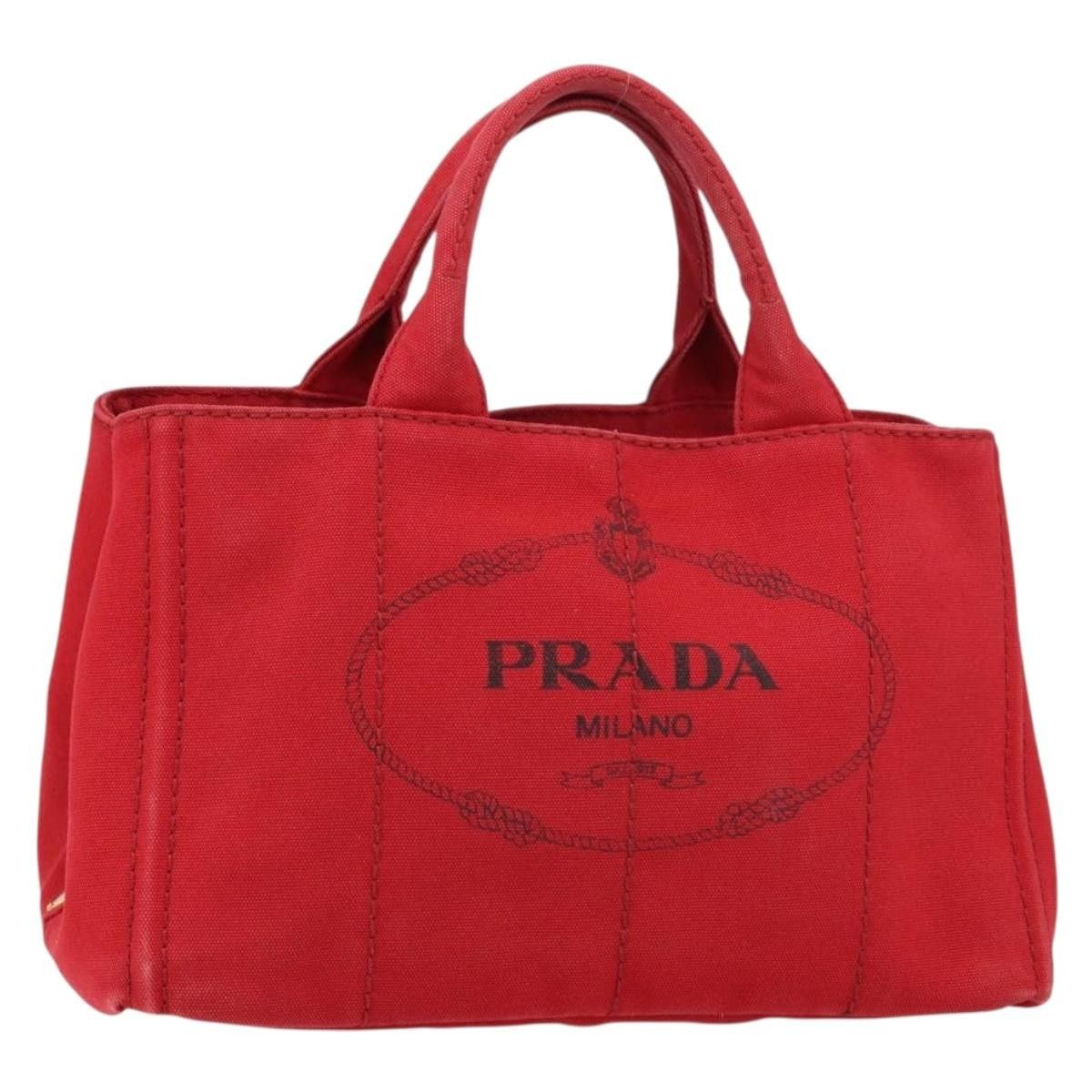 Prada Prada Canapa Tote Canvas Size ONE SIZE - 17 Thumbnail