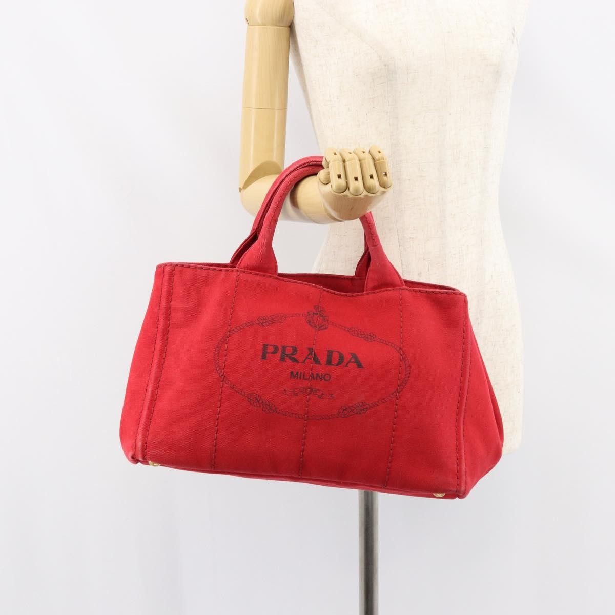 Prada Prada Canapa Tote Canvas Size ONE SIZE - 16 Thumbnail