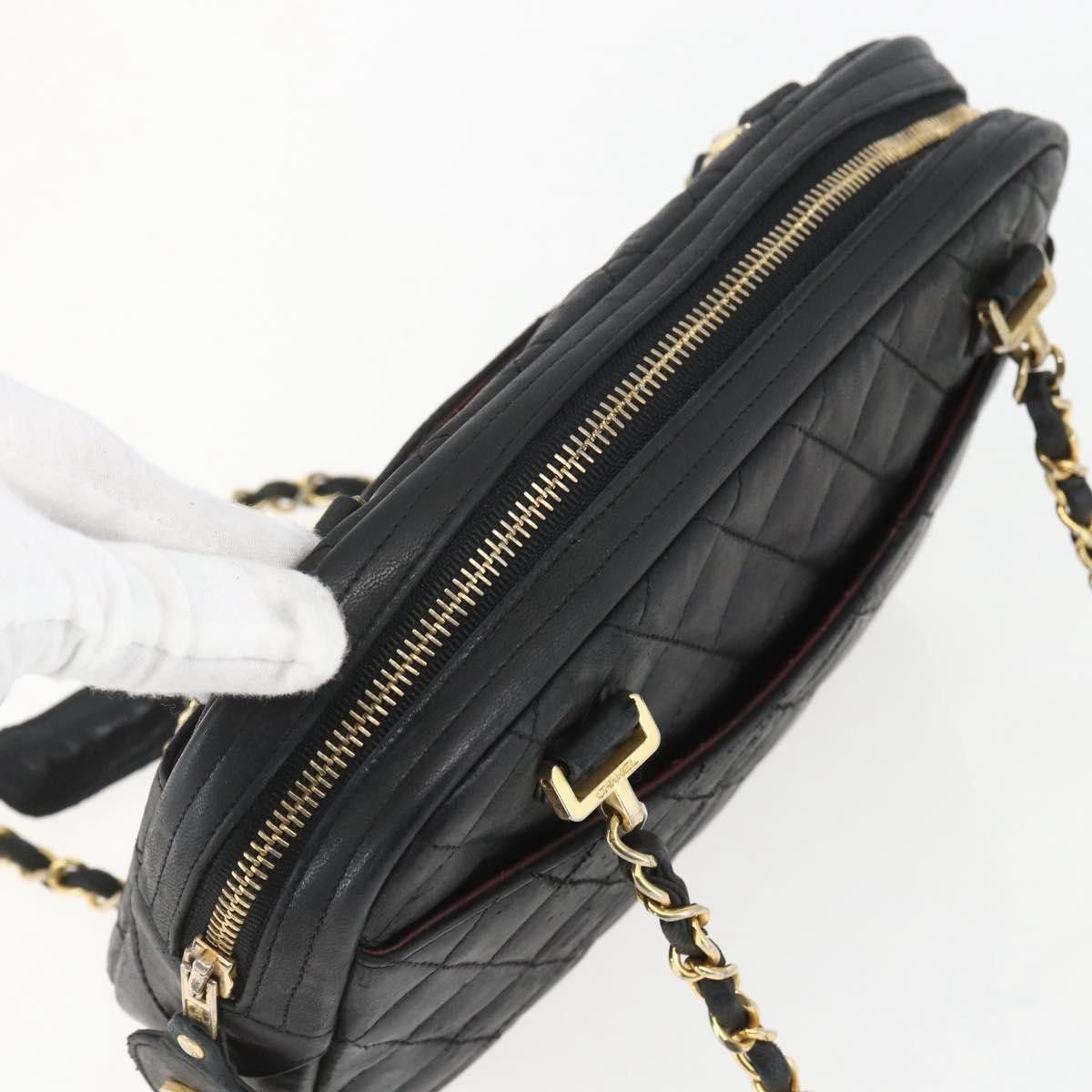 Chanel Chanel Vintage Camera Bag Quilted Leather Size ONE SIZE - 14 Thumbnail
