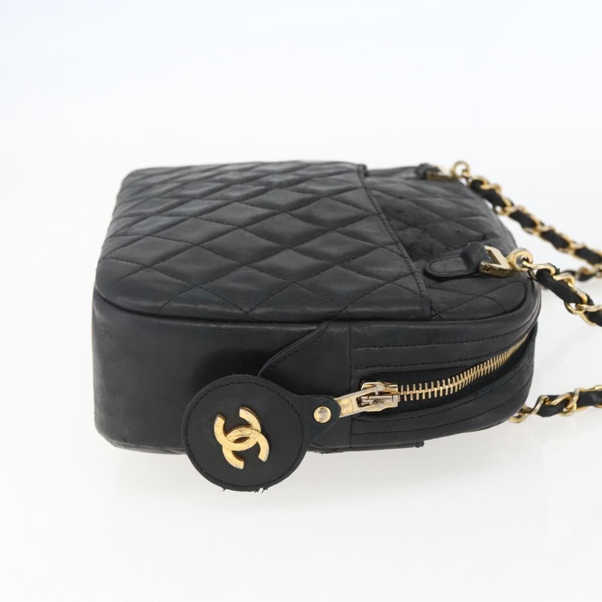Chanel Chanel Vintage Camera Bag Quilted Leather Size ONE SIZE - 4 Thumbnail