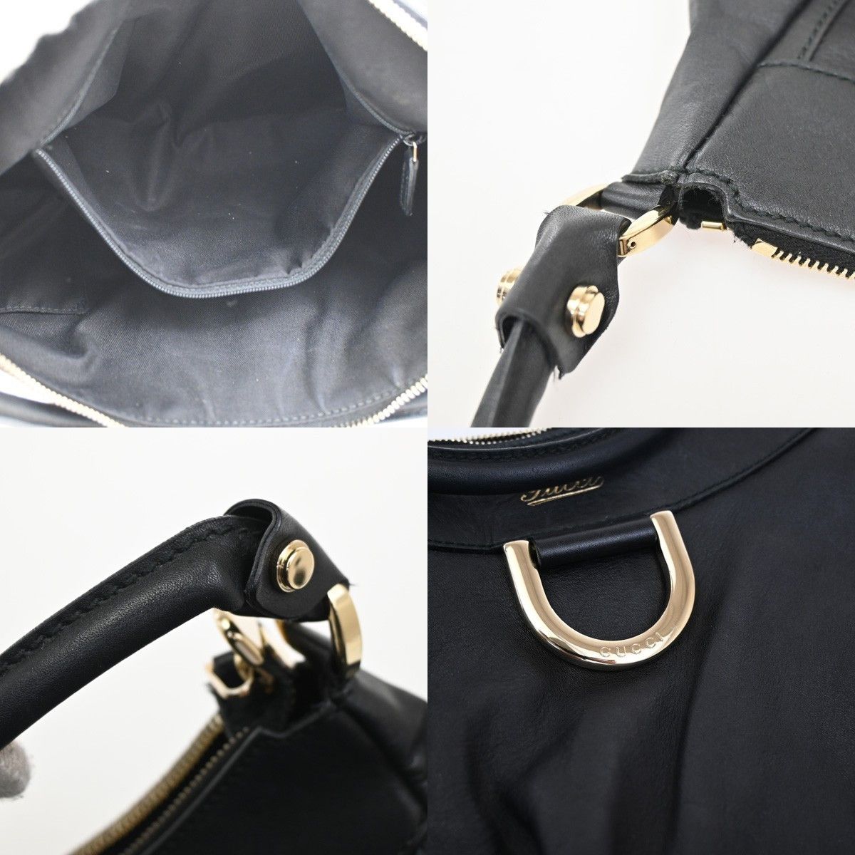 Gucci Gucci D Ring Hobo Leather Size ONE SIZE - 11 Thumbnail