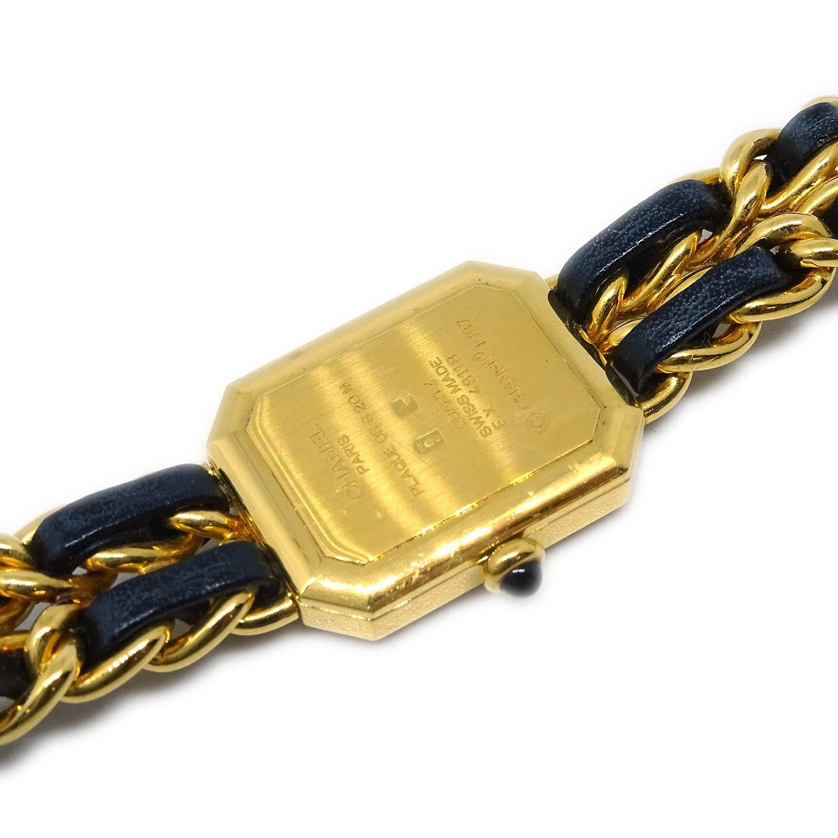 Chanel Chanel Premiere Rock Quartz Watch Plated Metal and Leather Size ONE SIZE - 2 Thumbnail