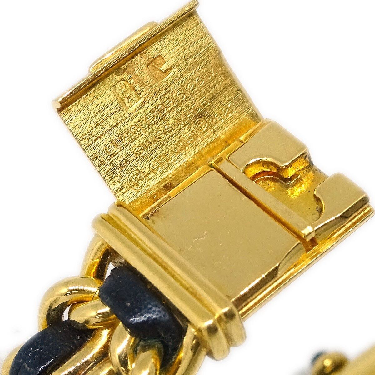Chanel Chanel Premiere Rock Quartz Watch Plated Metal and Leather Size ONE SIZE - 5 Thumbnail