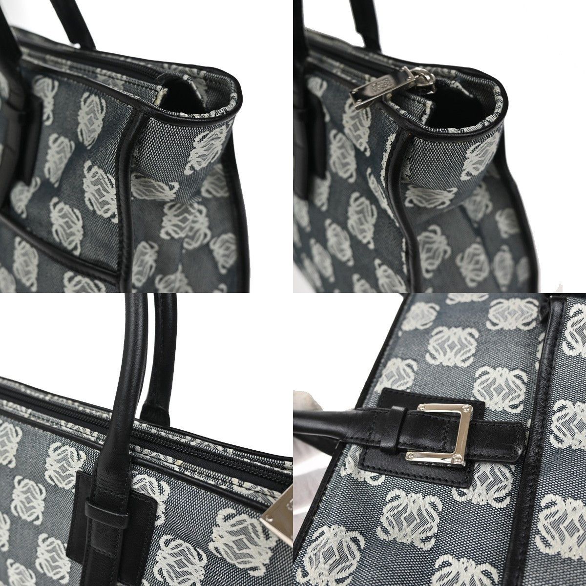 Loewe Loewe Anagram Tote Canvas Size ONE SIZE - 10 Thumbnail