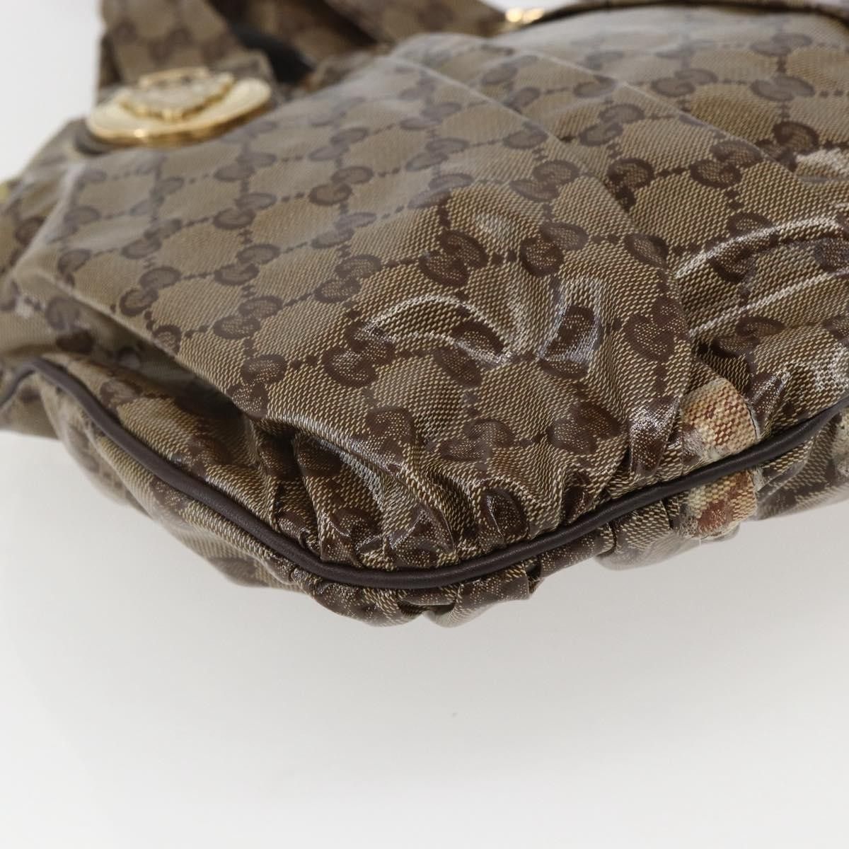 Gucci Gucci Hysteria Convertible Top Handle GG Coated Canvas Size ONE SIZE - 12 Thumbnail