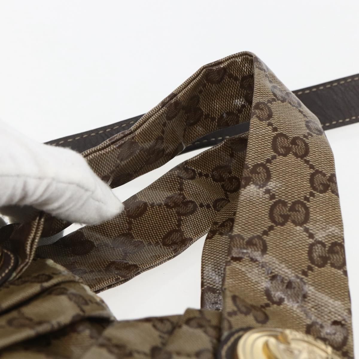 Gucci Gucci Hysteria Convertible Top Handle GG Coated Canvas Size ONE SIZE - 18 Thumbnail