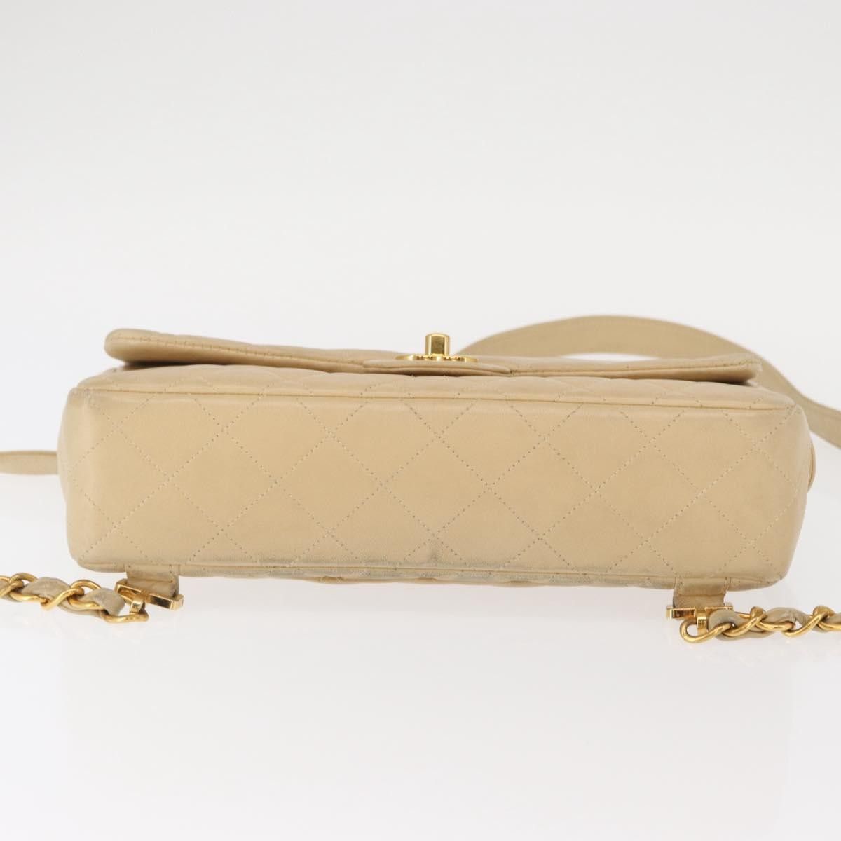 Chanel Chanel Vintage Classic Flap Quilted Lambskin Size ONE SIZE - 17 Thumbnail