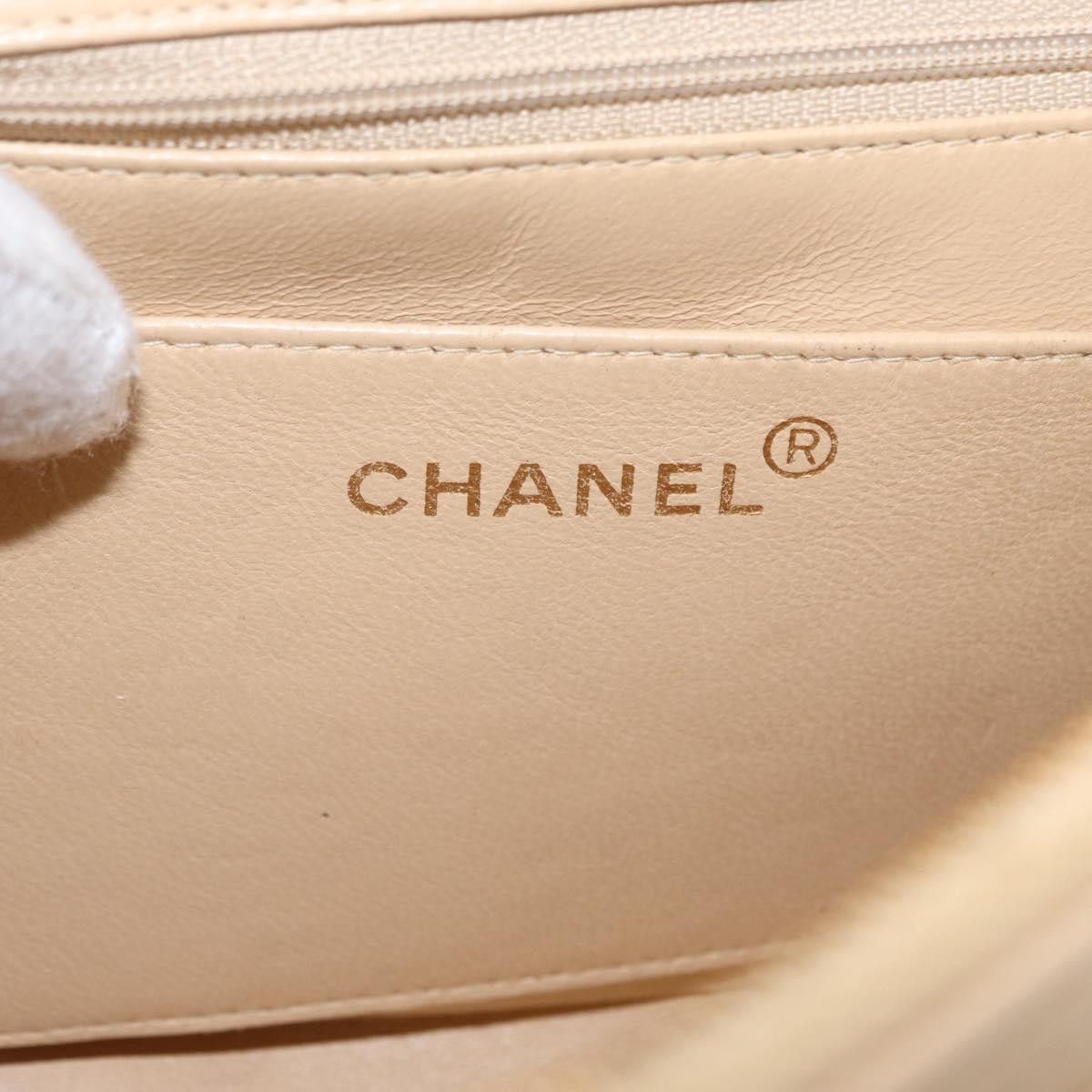 Chanel Chanel Vintage Classic Flap Quilted Lambskin Size ONE SIZE - 6 Thumbnail