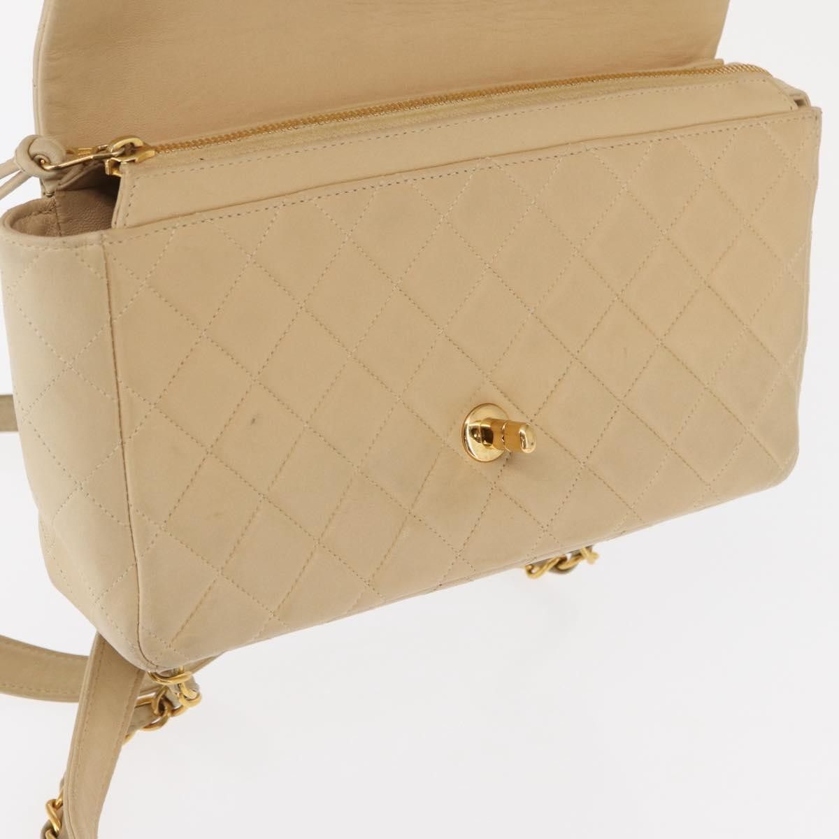 Chanel Chanel Vintage Classic Flap Quilted Lambskin Size ONE SIZE - 21 Thumbnail