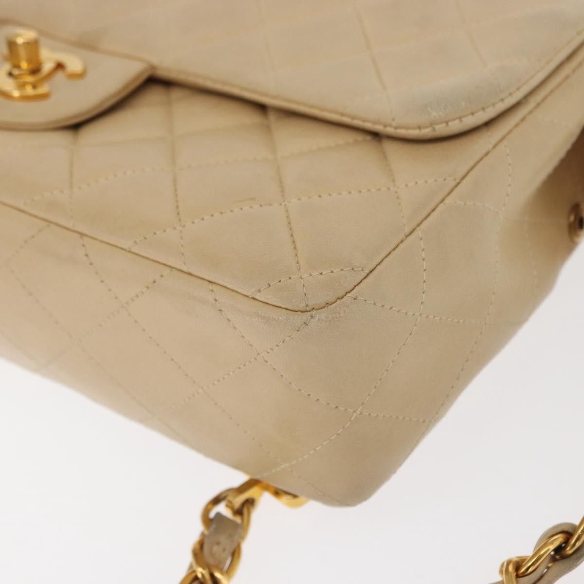 Chanel Chanel Vintage Classic Flap Quilted Lambskin Size ONE SIZE - 10 Thumbnail