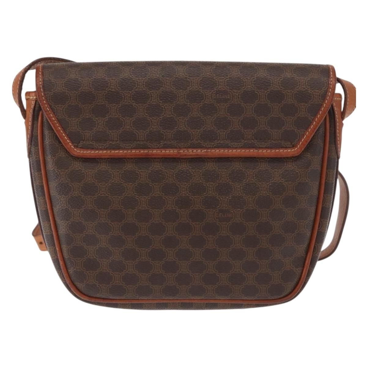 Celine Celine Vintage Macadam Canvas and Leather Size ONE SIZE - 2 Thumbnail