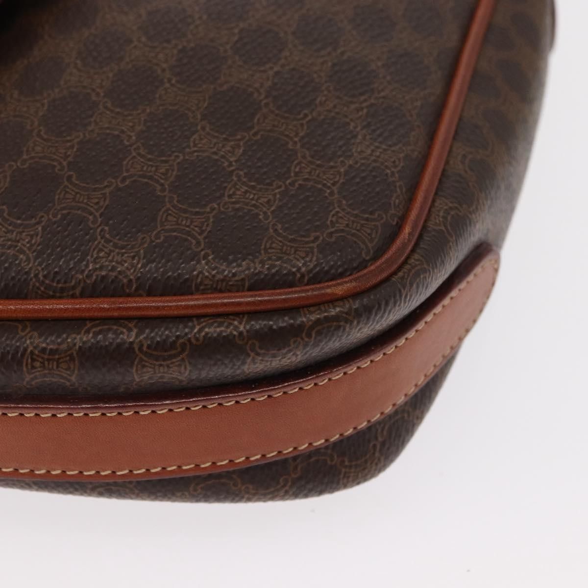 Celine Celine Vintage Macadam Canvas and Leather Size ONE SIZE - 9 Thumbnail