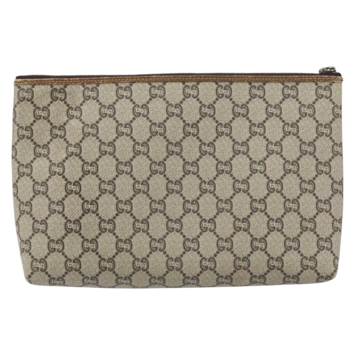 Gucci Gucci Zip Pouch GG Canvas Size ONE SIZE - 2 Thumbnail