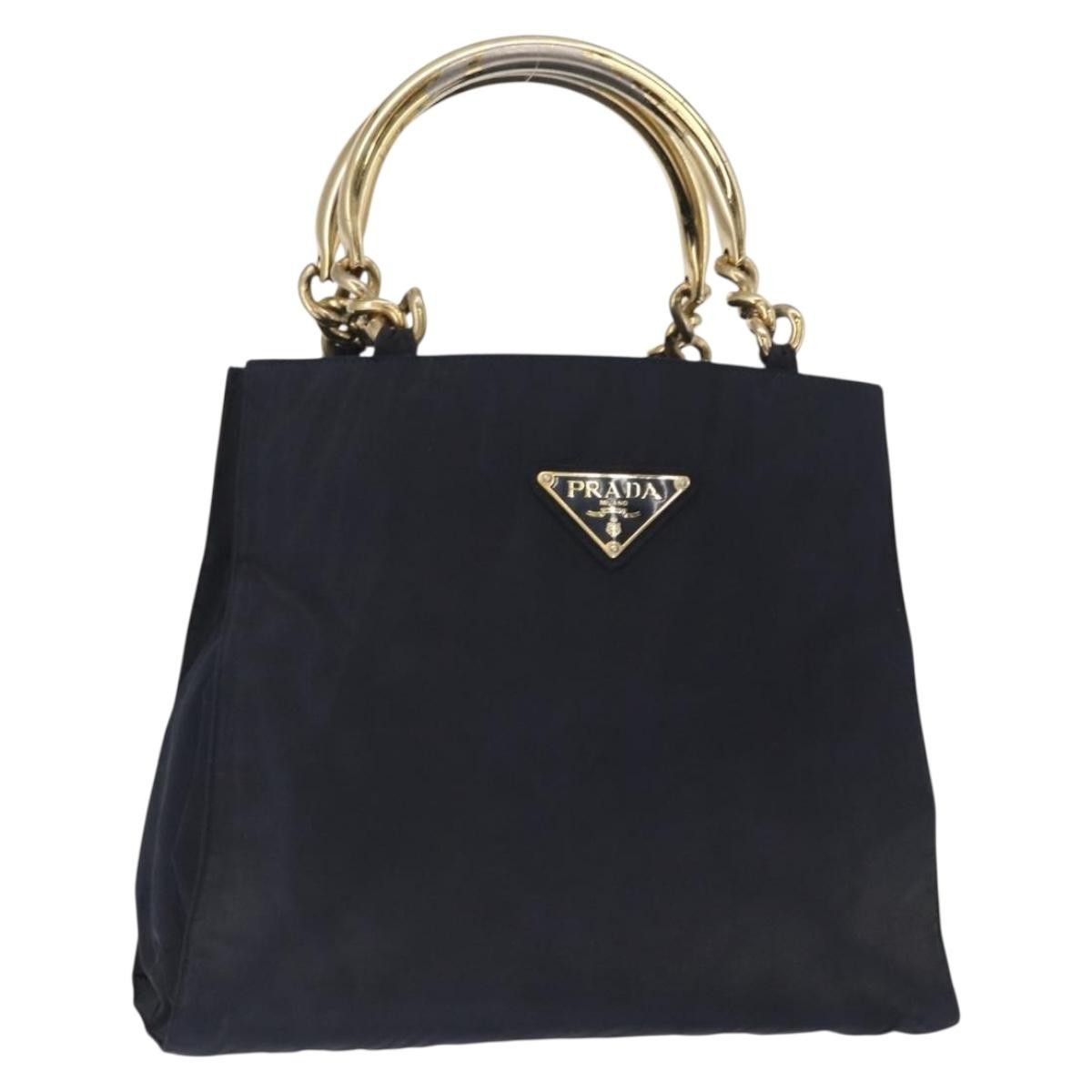Prada Prada Metal Handles Tote Tessuto Size ONE SIZE - 24 Thumbnail