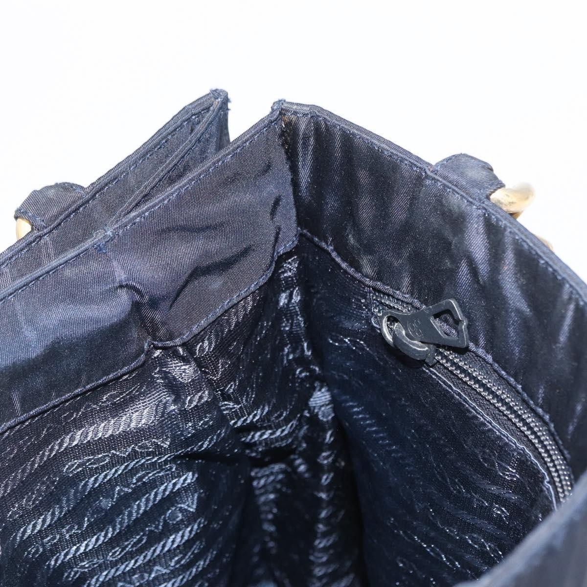 Prada Prada Metal Handles Tote Tessuto Size ONE SIZE - 18 Thumbnail