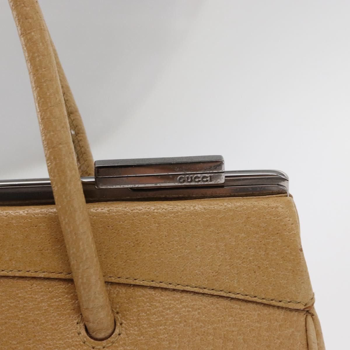 Gucci Gucci Vintage Handbag Leather Size ONE SIZE - 19 Thumbnail