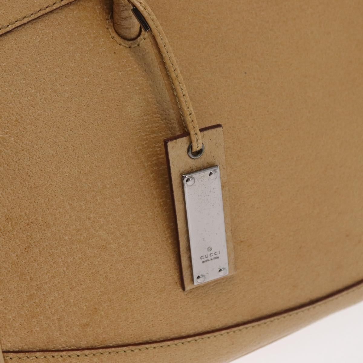 Gucci Gucci Vintage Handbag Leather Size ONE SIZE - 13 Thumbnail