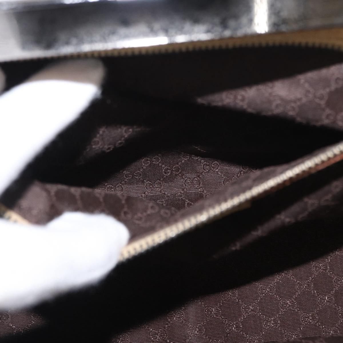 Gucci Gucci Vintage Handbag Leather Size ONE SIZE - 23 Thumbnail
