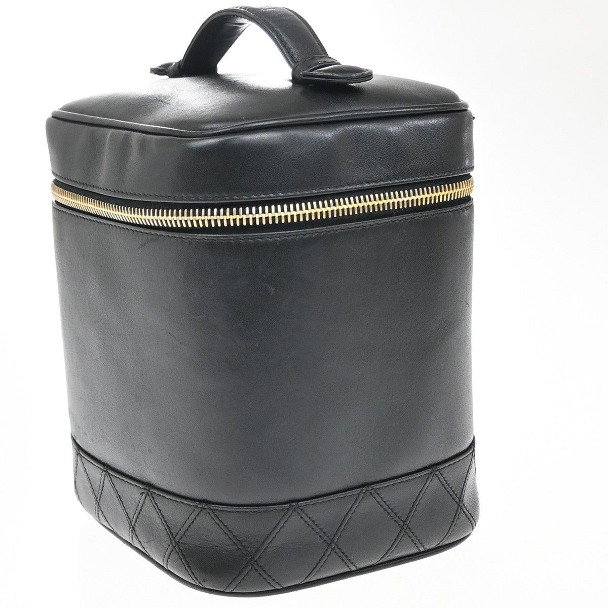 Chanel Chanel Vintage Cosmetic Case Leather Size ONE SIZE - 3 Thumbnail