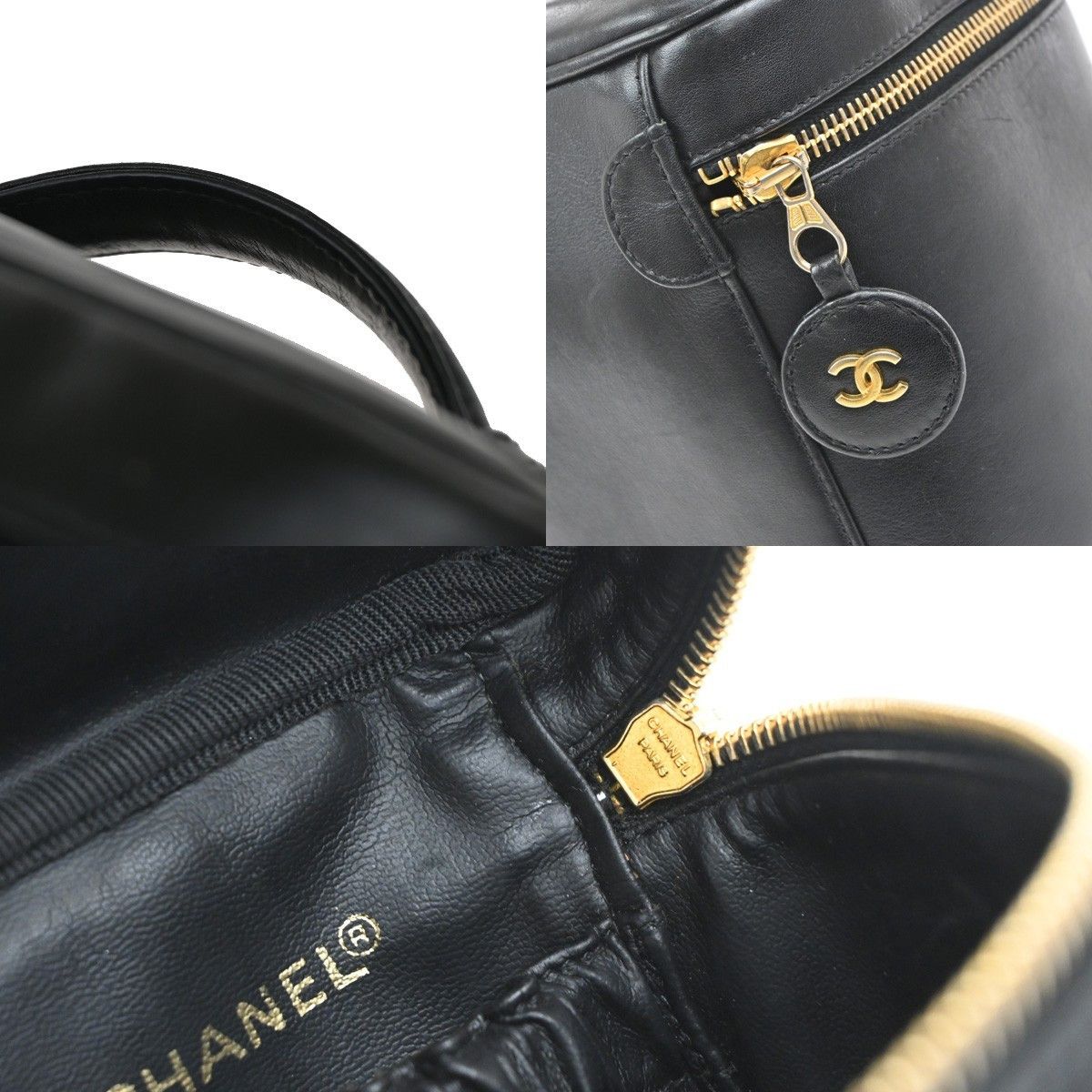 Chanel Chanel Vintage Cosmetic Case Leather Size ONE SIZE - 12 Thumbnail