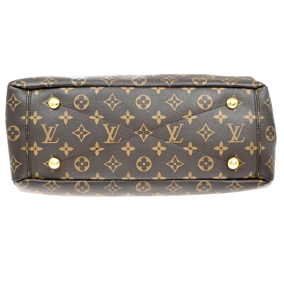 Louis Vuitton Louis Vuitton Pallas Tote Monogram Canvas with Leather Size ONE SIZE - 17 Thumbnail