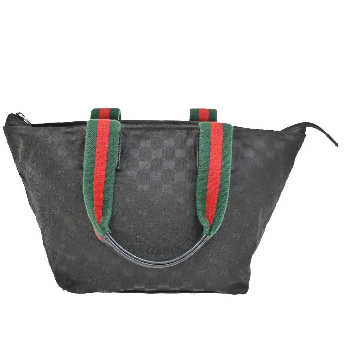 Gucci Gucci Web Zip Tote GG Nylon Size ONE SIZE - 2 Thumbnail
