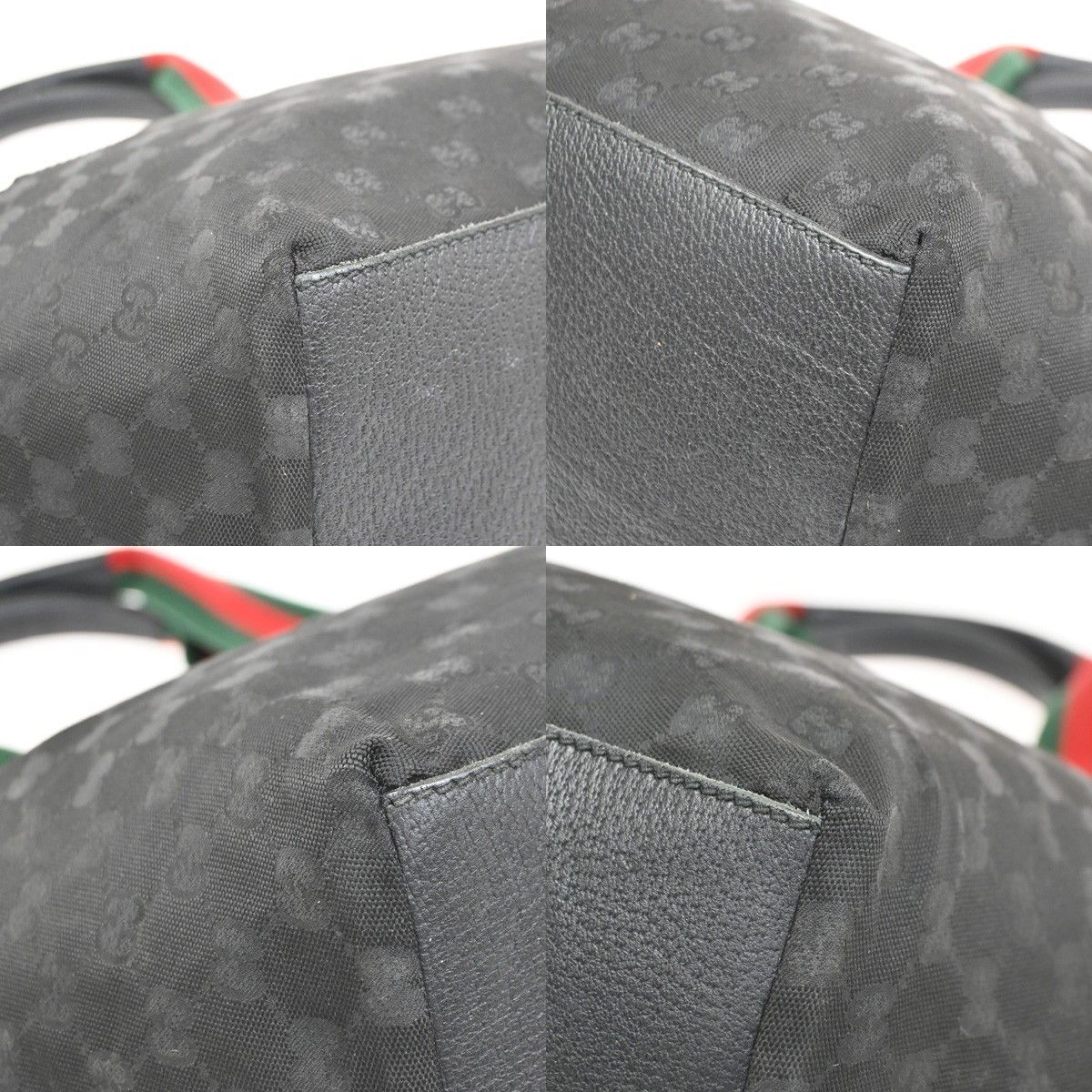 Gucci Gucci Web Zip Tote GG Nylon Size ONE SIZE - 9 Thumbnail