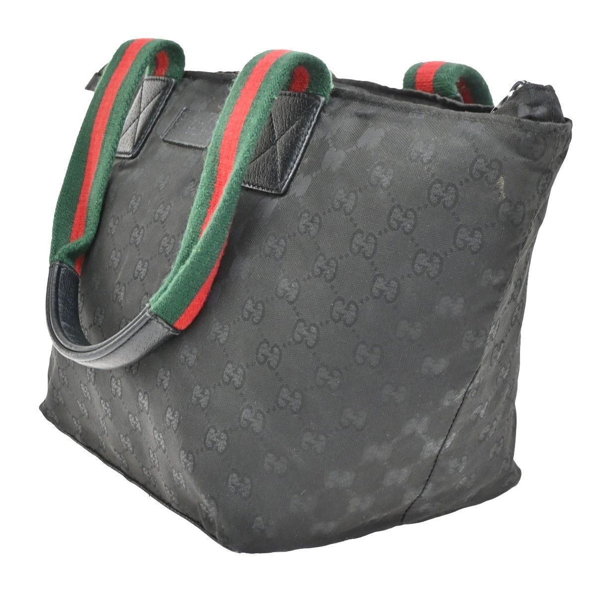 Gucci Gucci Web Zip Tote GG Nylon Size ONE SIZE - 3 Thumbnail