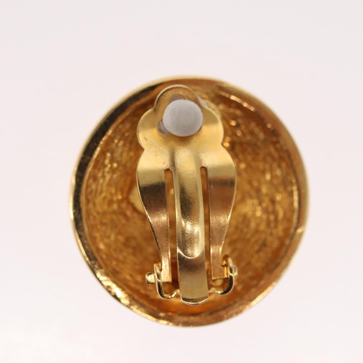 Chanel Chanel Vintage CC Round Clip-On Earrings Metal Size ONE SIZE - 7 Thumbnail
