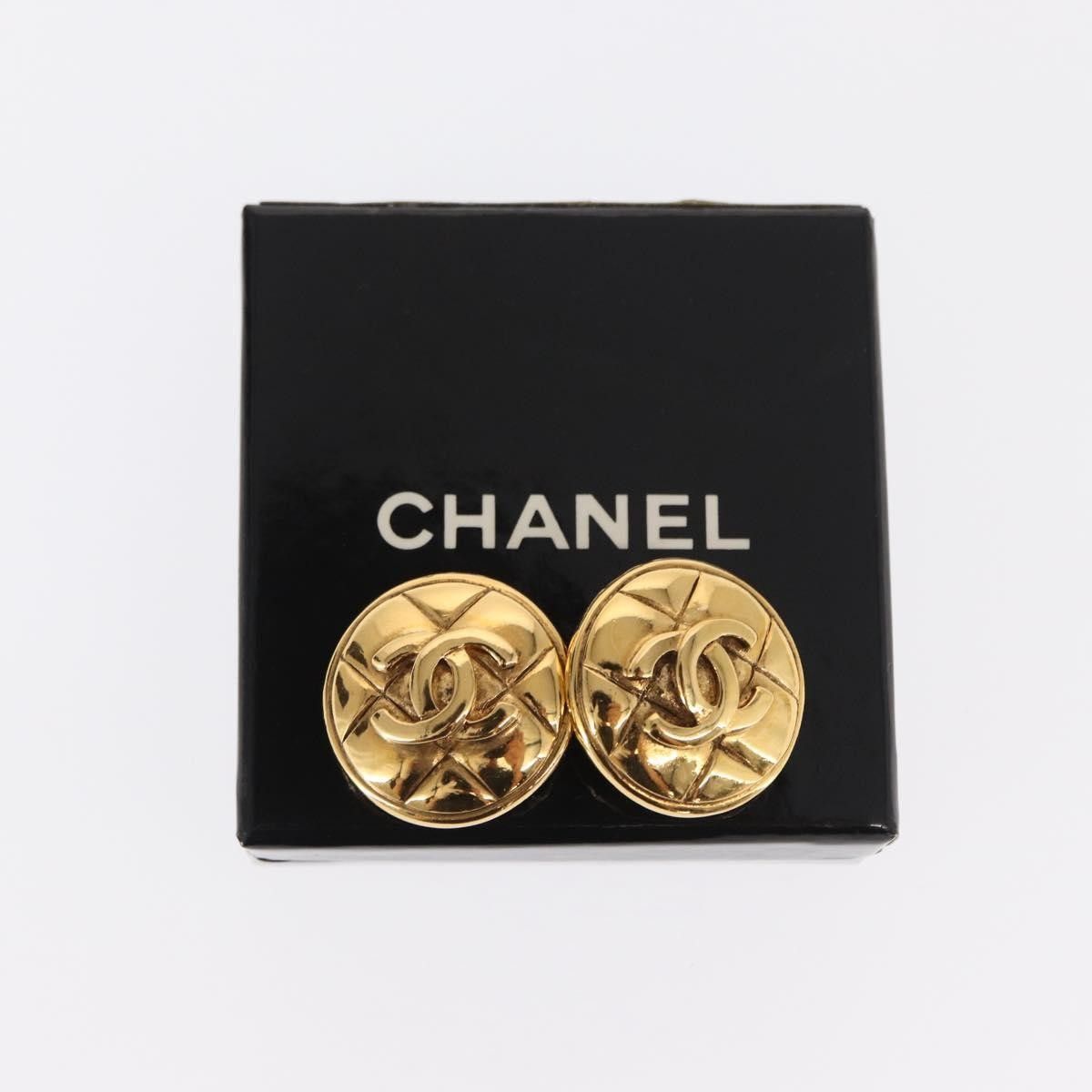 Chanel Chanel Vintage CC Round Clip-On Earrings Metal Size ONE SIZE - 10 Thumbnail