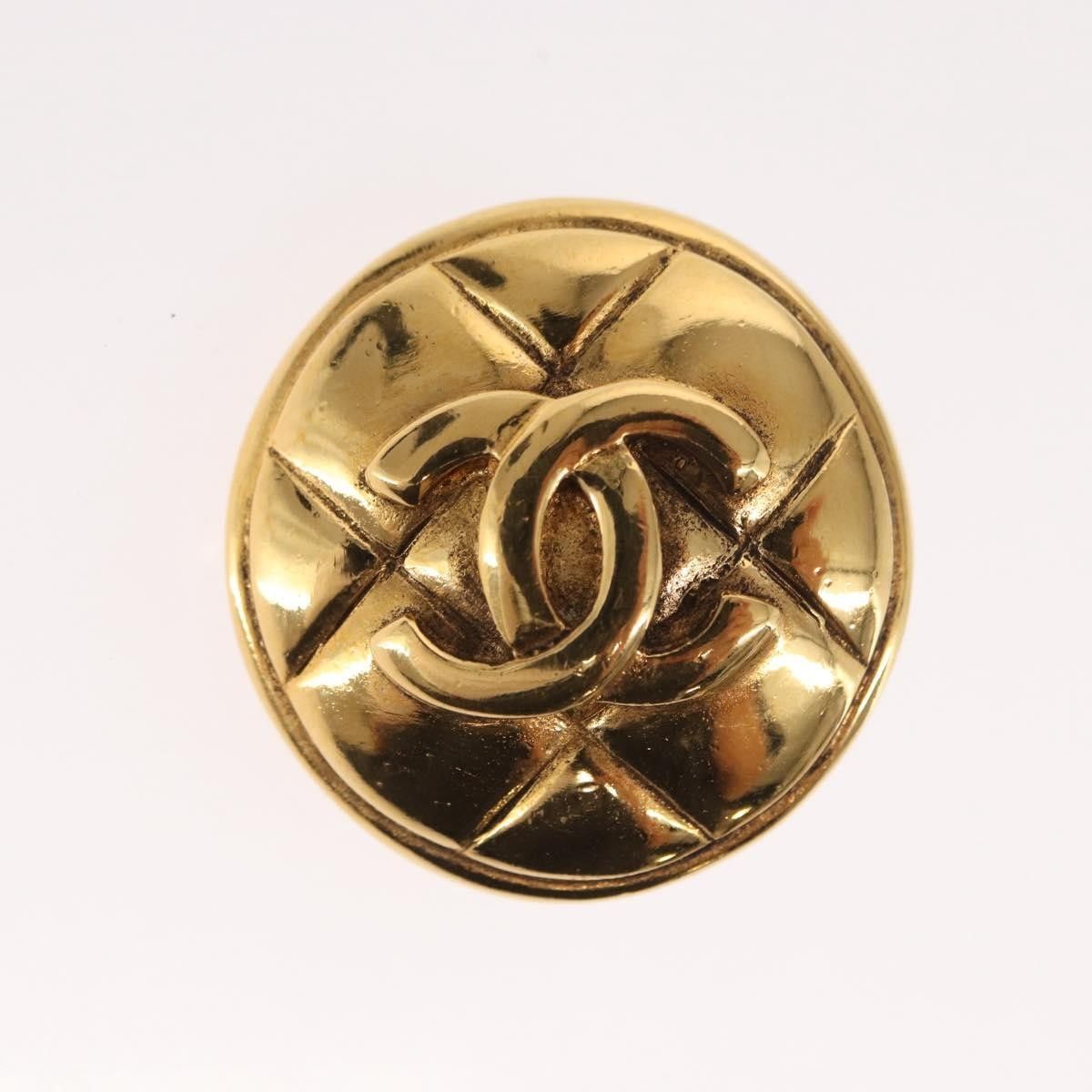 Chanel Chanel Vintage CC Round Clip-On Earrings Metal Size ONE SIZE - 6 Thumbnail