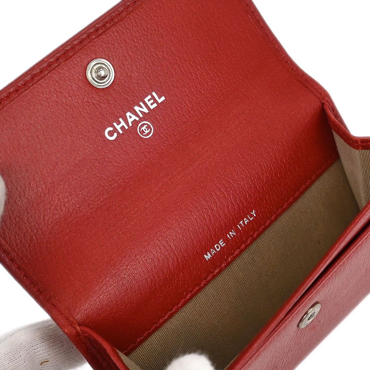 Chanel Chanel Camellia Flap Wallet Leather Size ONE SIZE - 3 Thumbnail