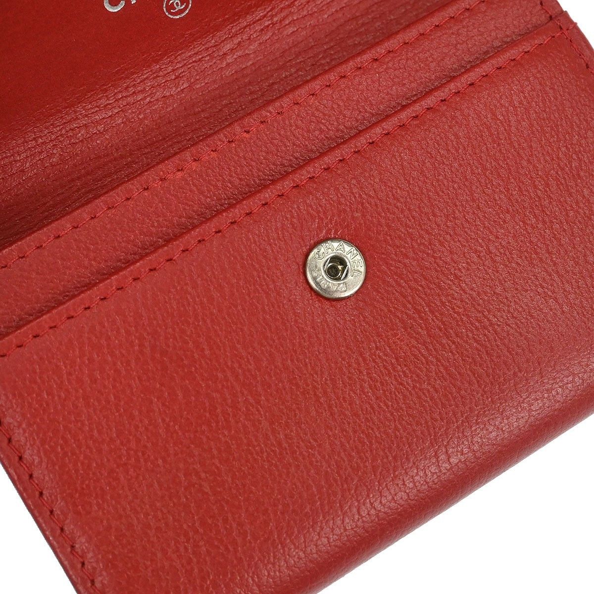 Chanel Chanel Camellia Flap Wallet Leather Size ONE SIZE - 5 Thumbnail