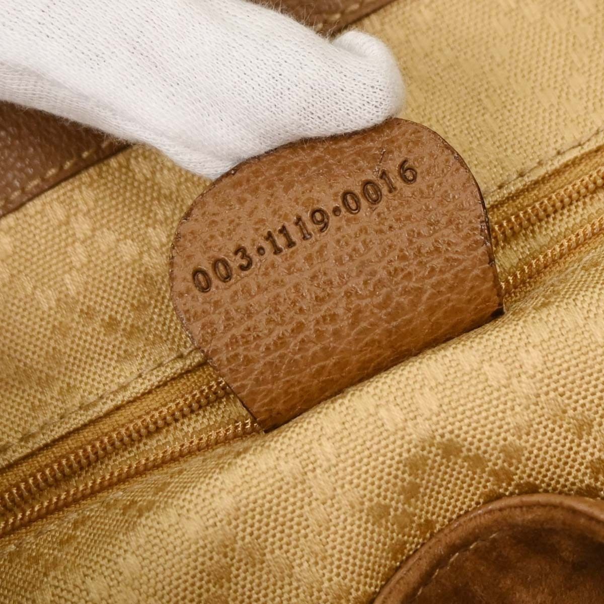 Gucci Gucci Vintage Bamboo Backpack Suede Size ONE SIZE - 5 Thumbnail